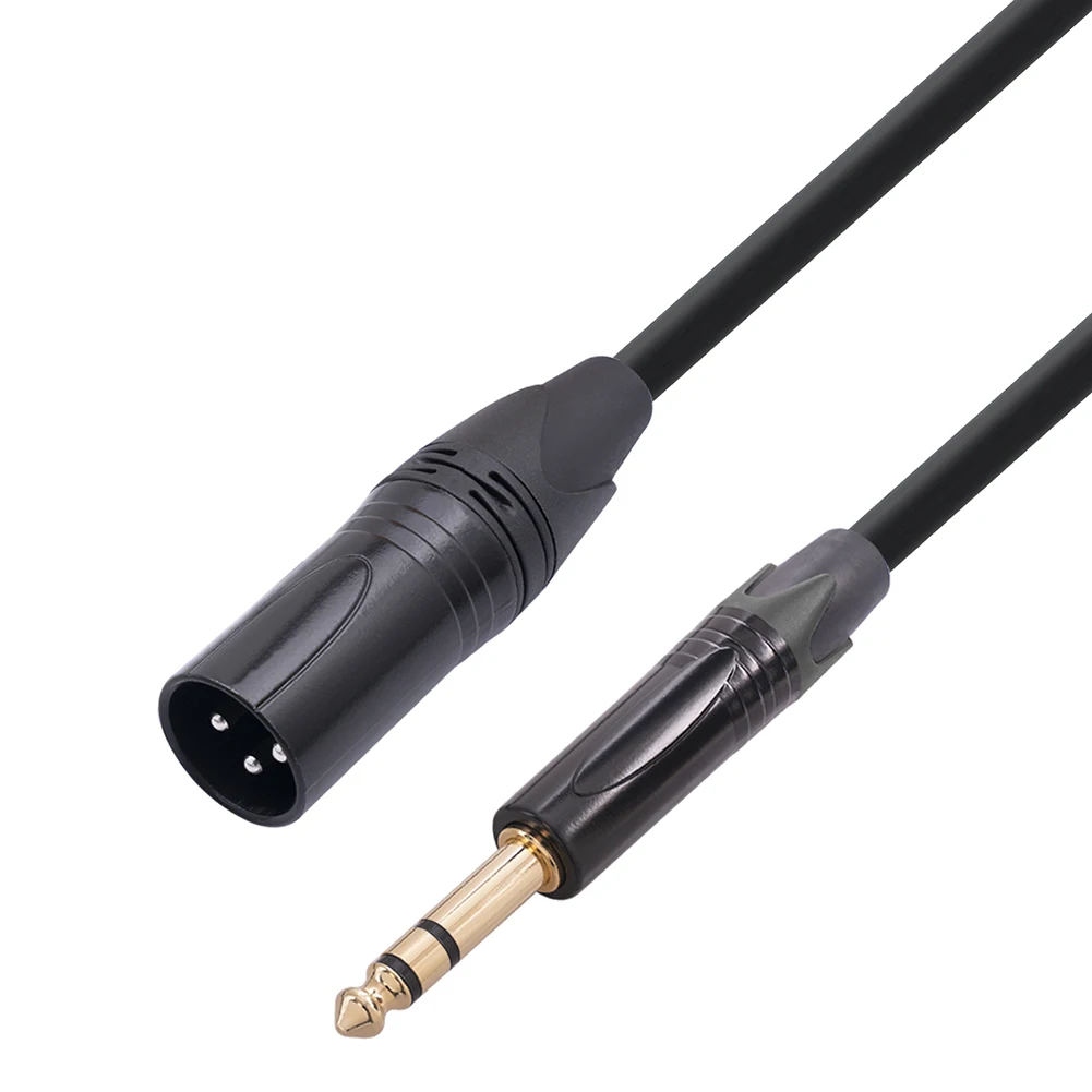 TRS-XLR   ̺, TRS-XLR ̺, TRS-XLR   ȣ ȣ  ̺, 1/4 ġ, 6.35mm