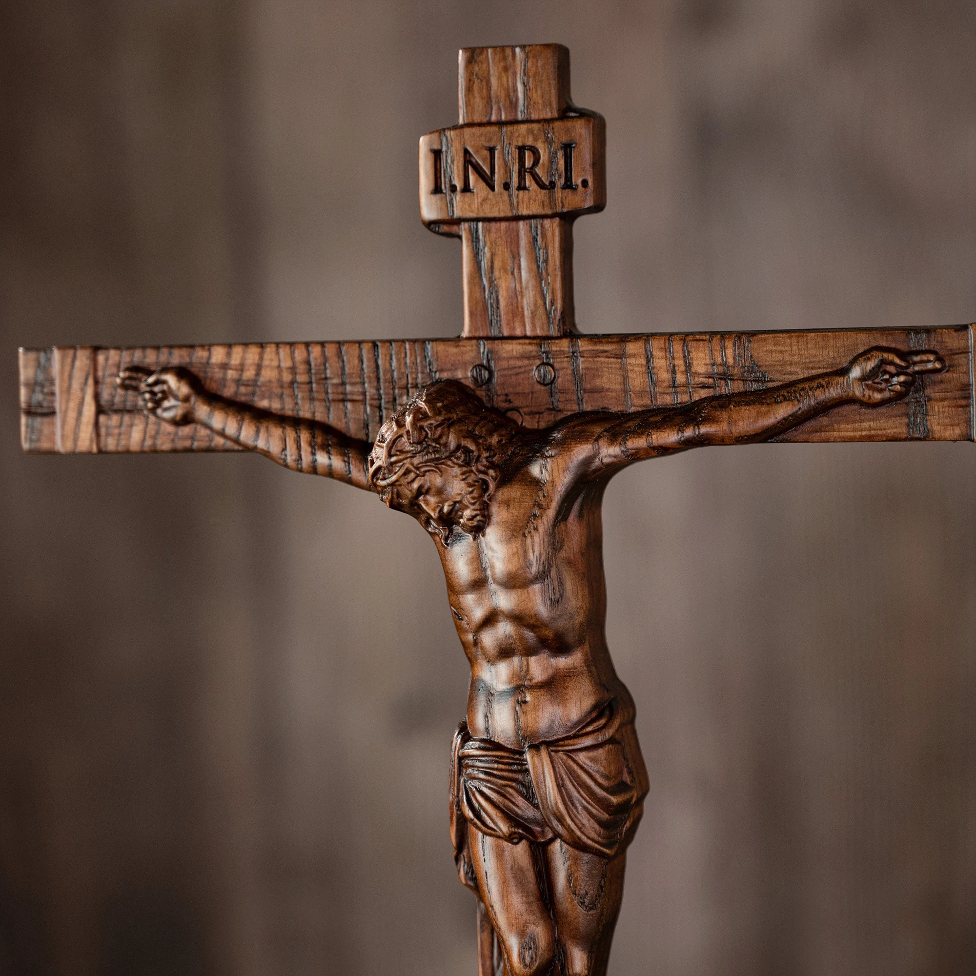 Catholic Jesus crucifixion scene ornaments for home decoration church religious statues