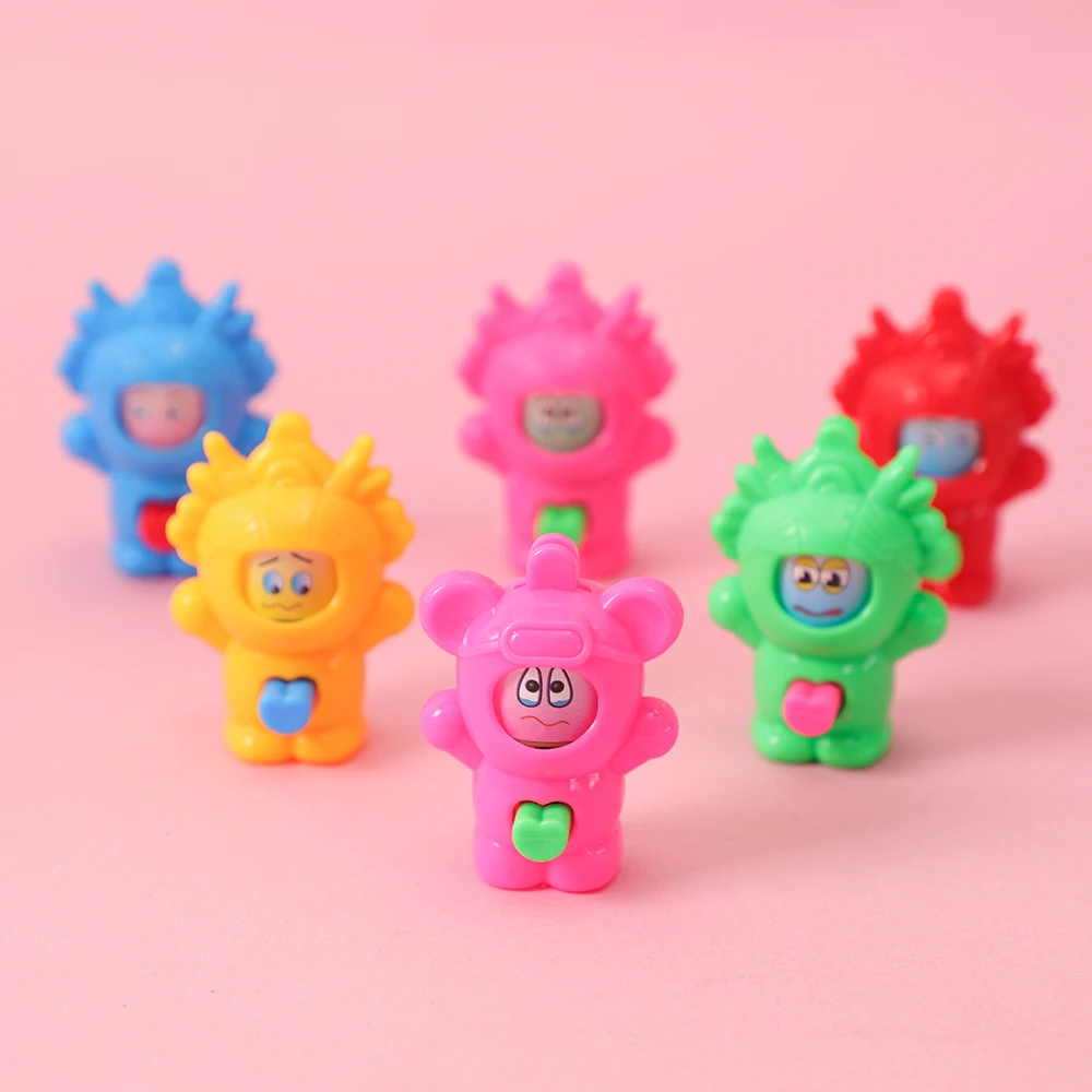 10Pcs Funny Creative Face-Changing Kids Toys Party Favor Birthday Party Gifts For Boys Girls Gift Box Giveaway Pinata Fillers