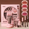 HiVi Makeup Gift Box Powder Glue Record Limited Lipstick Powder Makeup gift box set Valentine's Day gift for your wife 1