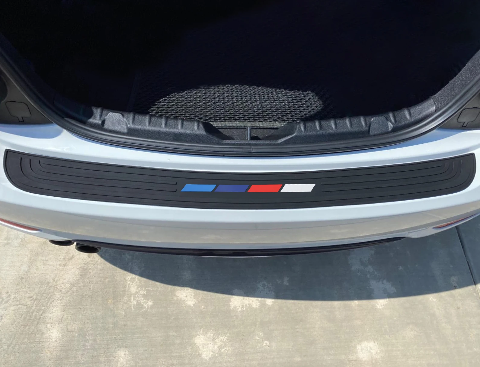 BMW F20 E91 G30 E34 E53 E90 E70 E39 E46 F30 F10 F01 F32 F33 차량용 리어 범퍼 보호대 트렁크 고무 스트립 스크래치 방지