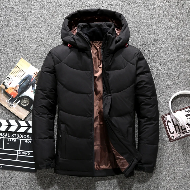 ZOZOWANG High Quality 90% White Duck Down Jacket men coat Snow parkas male Warm Brand Clothing winter Down Jacket Outerwear 4XL