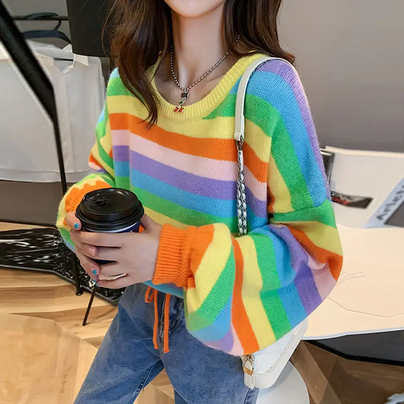 Female Sweater Womens Sweaters Cute High Quality Kawaii Pullover