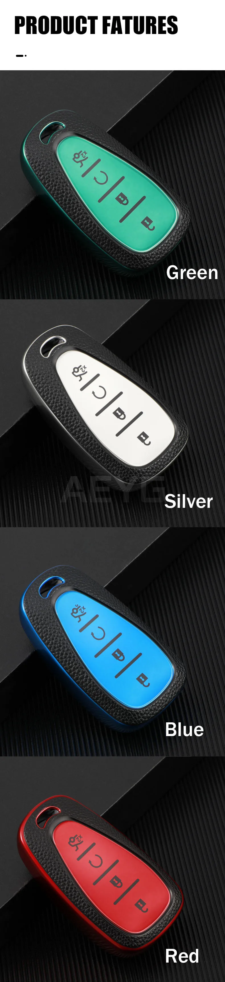 Tpu Leather Car Key Case Cover For Chevrolet Cruze Spark Camaro Volt Bolt Trax Malibu Remote Key Holder Protective Accessories 17 Tpu Leather Car Key Case Cover For Chevrolet Cruze Spark Camaro Volt Bolt Trax Malibu Remote Key Holder Protective Accessories - S6abf94d1657b45b5a4b8ba3b6bbf8bf08