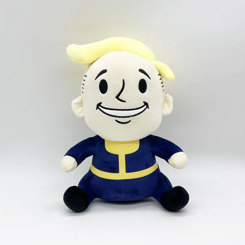 Allout Vault Girl Stubbins 봉제 인형 Vault Boy Bobblehead 시리즈 봉제 장난감, 부드러운 박제 애니메이션 주변 피규어 장식, 어린이 선물