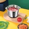 Large Capacity Commercial Household Electric  Grinder Stainless Steel  Mincer Kitchen Appliances Food Processor Dropship 2