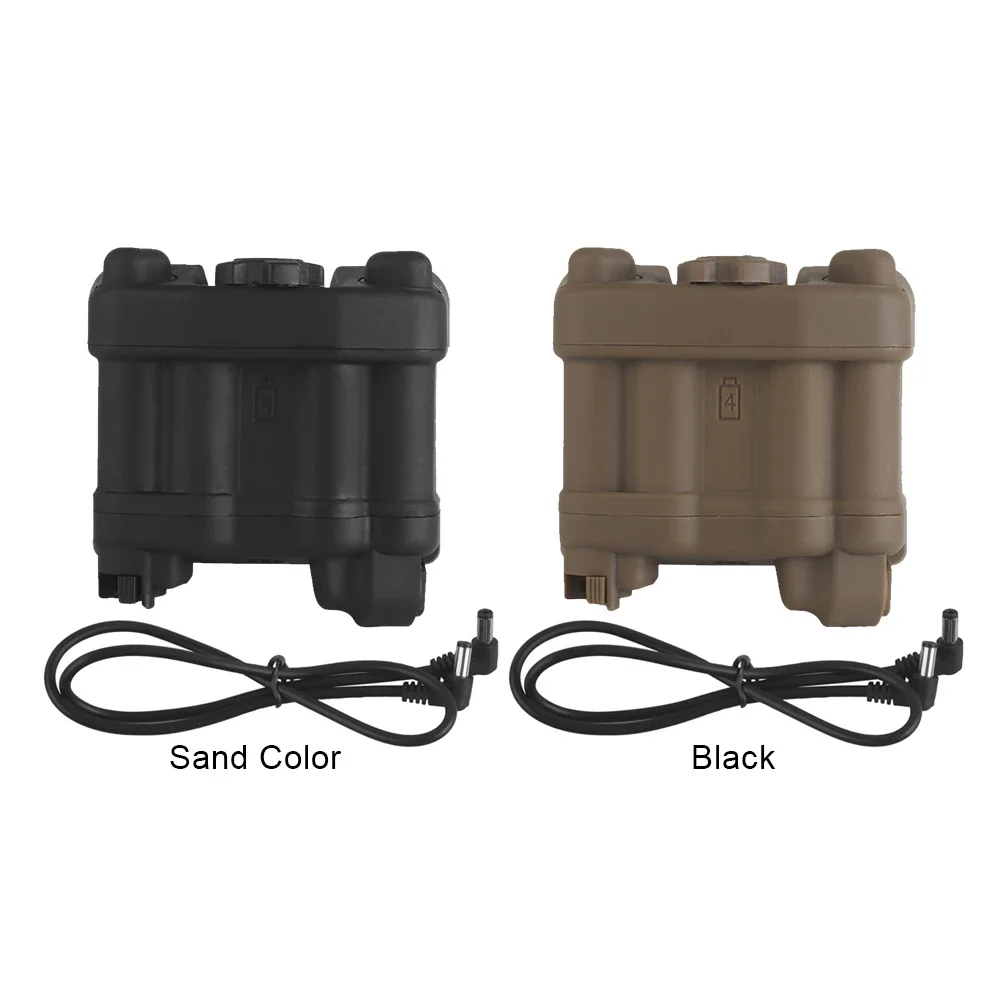 Battery Box Retention System Adjustable Helmet NVG Battery Pouch Realistic Storage Holder Pack for AN/PVS31 Case tactical helmet accessories tactical night vision goggles