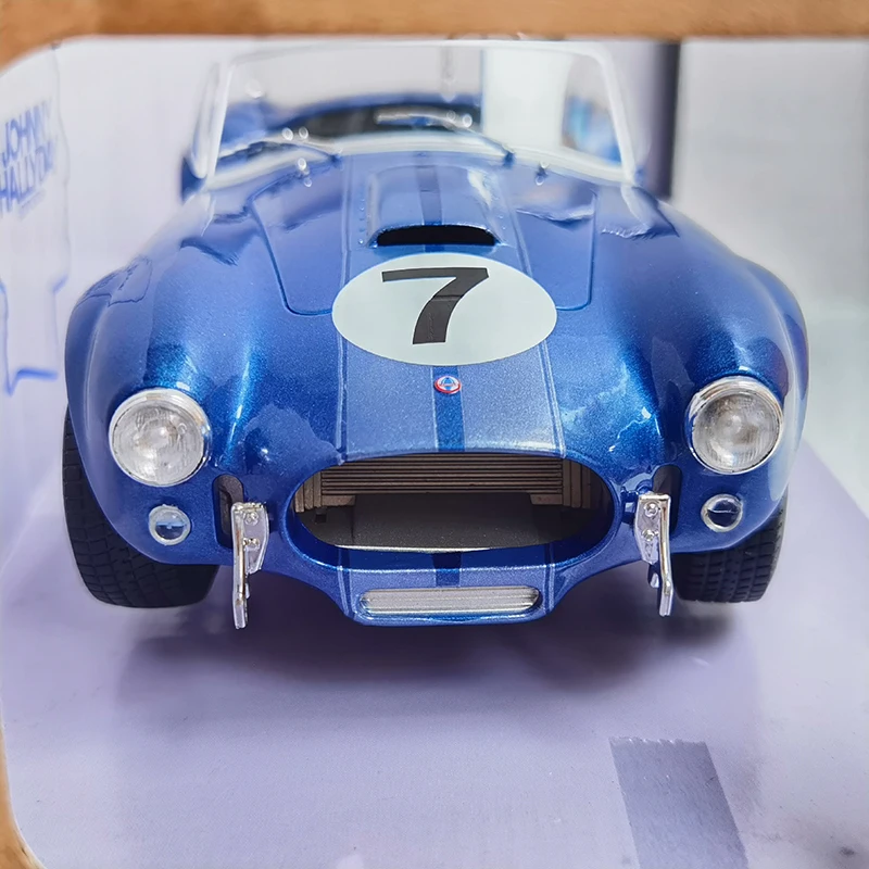SOLIDO AC COBRA 427 MK.2メタリックブルー 1/18 SHELBY COBRA 427 S/C - METALLIC BLUE - 1965 - Solido