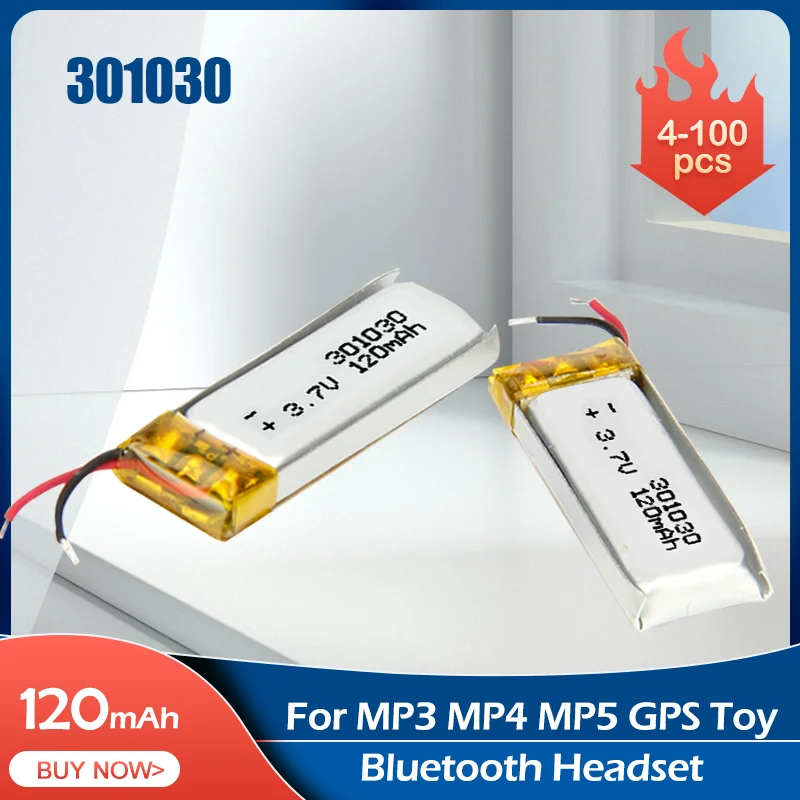 Batteria Ricaricabile Ai Polimeri Di Litio 301030 ... - Grandado - Foto 11