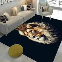 Tiger Lion Animal Wildlife Cartoon Kitchen Mat Cheaper Anti-slip Modern Living Room Balcony Printed Modern Home Decor 1