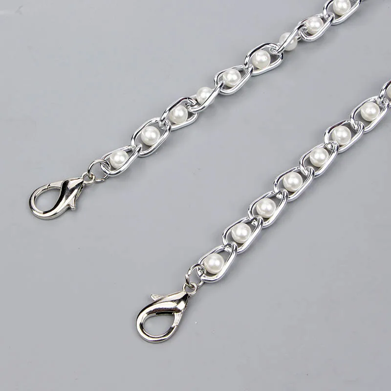 30/60/120cm Purse Bead Chain Strap for DIY Replacement Women Shoulder Crossbody Handbags Chain Bag Straps Hardware