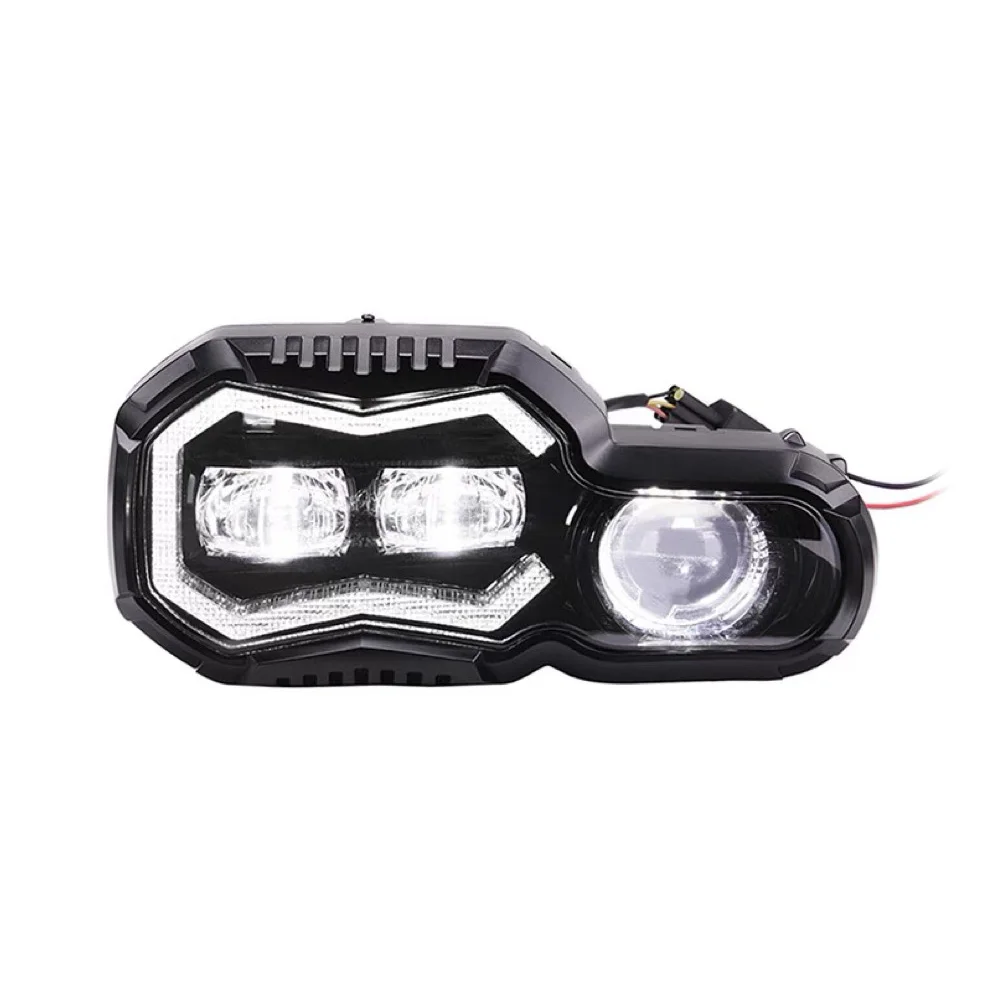 

Led High/Low Beam Motorcycle Headlamp Angel Eye for F800 F700 F650 AdventureLED