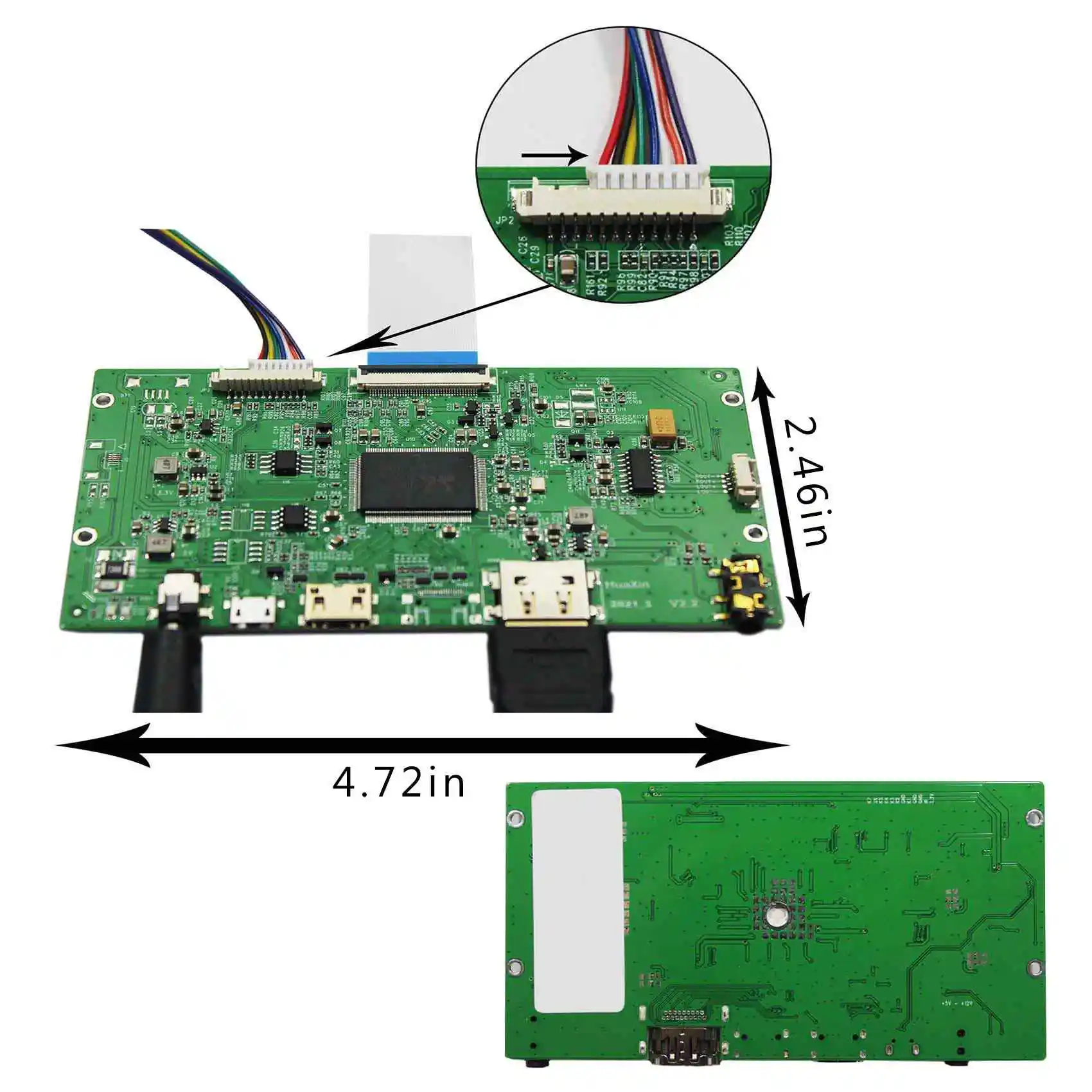 VSDISPLAY LCD Ʈѷ ,     ߿, 9.7 ġ 2048x1536 LP097QX1 LTL097QL01 ۵, RTD2556T