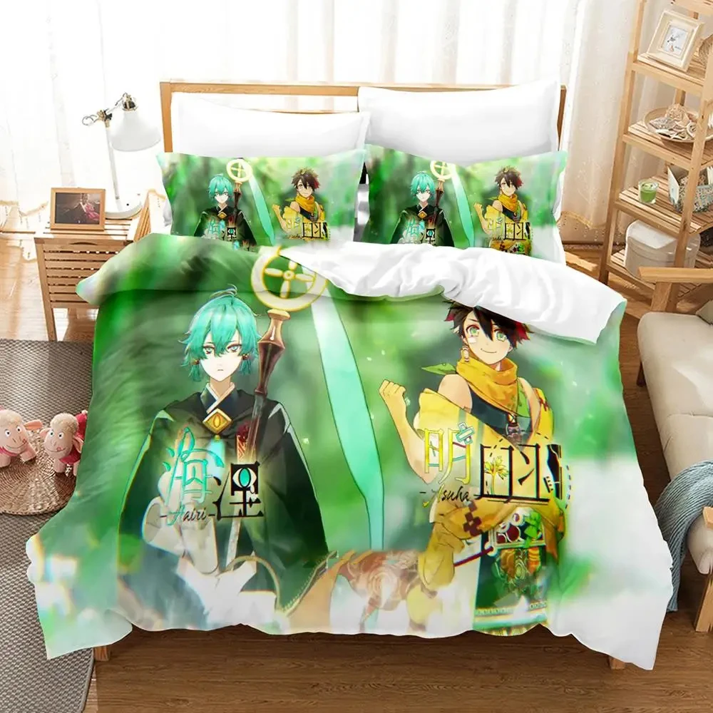 

Anime Game Olympia Soire Bedding Set Boys Girls Twin Queen Size Duvet Cover Pillowcase Bed Kids Adult Home Textileextile