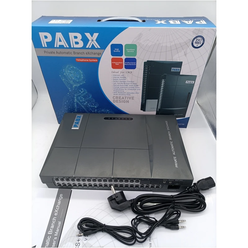 S6ac045c0a6274c3eb4b0539c05572525L PBX Phone System/Telephone PABX CS+632-432 With 4 CO Ports and 32 Extensions for Offices/Hotels use