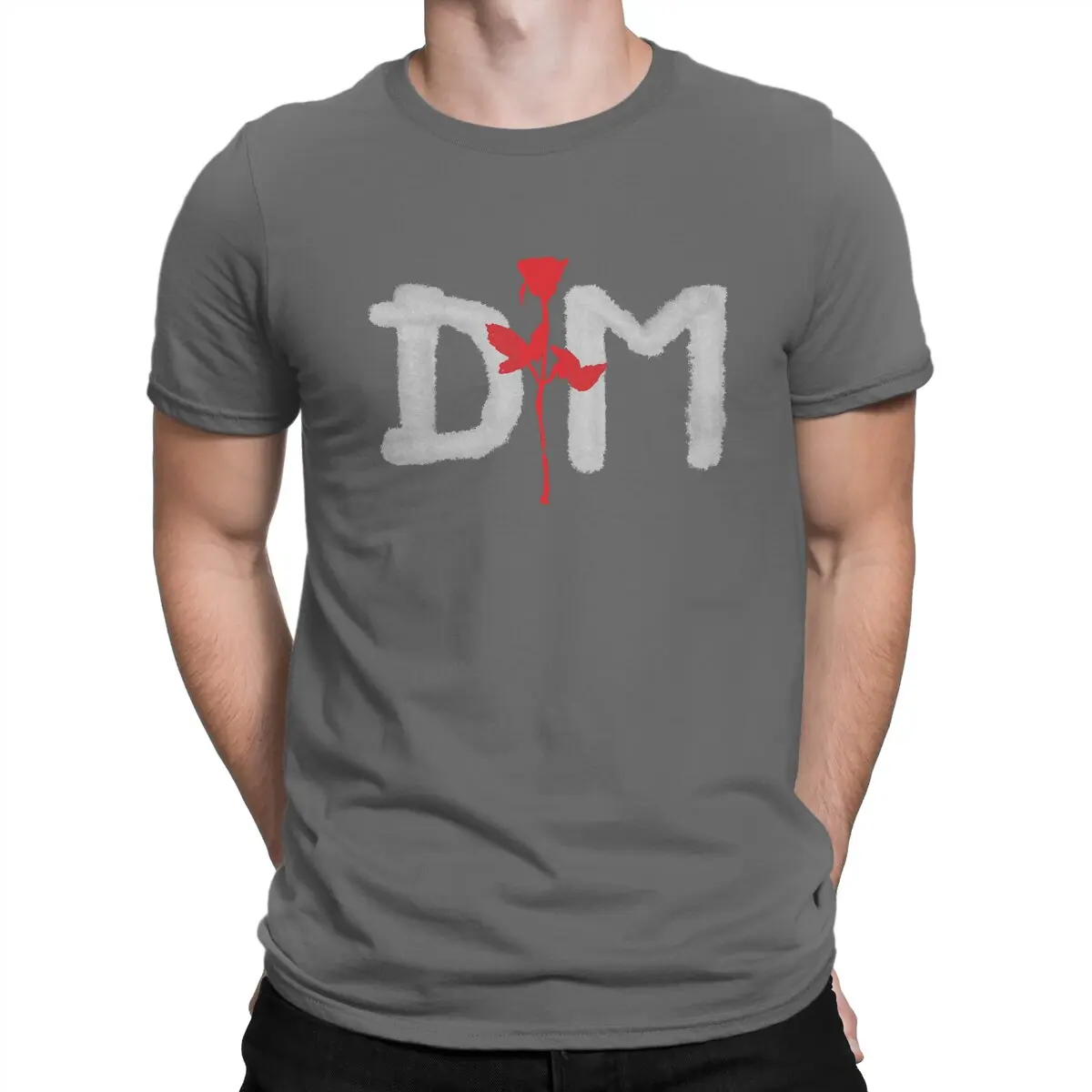 thumbnail image 1 of Camisetas de música de Pablho para hombre, camisetas divertidas de algodón, camisetas de cuello redondo, camisetas Depeche Cool Mode, ropa de manga corta de verano, 1 of 7