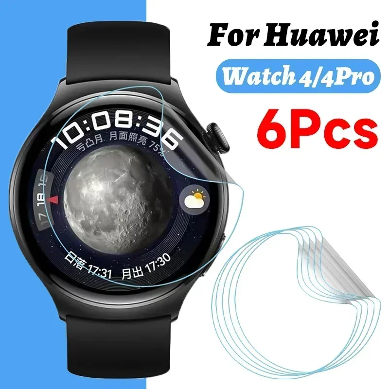 

Hydrogel Film 43mm Screen Protective Films for Huawei Watch 4 4Pro Smart Watch Full Coverage HD Scratch-resistant Accessories