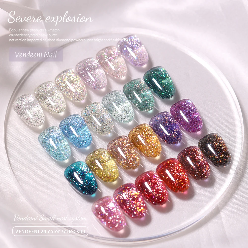 vendeeni マグネットジェル　キャッツアイジェル　24色セット vendeeni マグネットジェルキャッツアイジェル24色セット