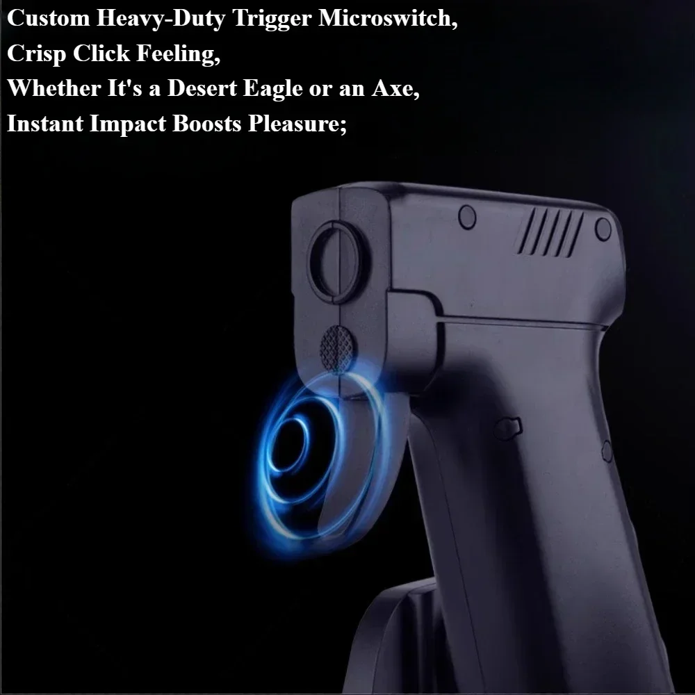 Gun Style Gaming Mouse E-Sports FPS Shooting Mouse Ergonomic Vertical Grip Mice PC Gaming Accessories Gift for Valorant CS Gamer