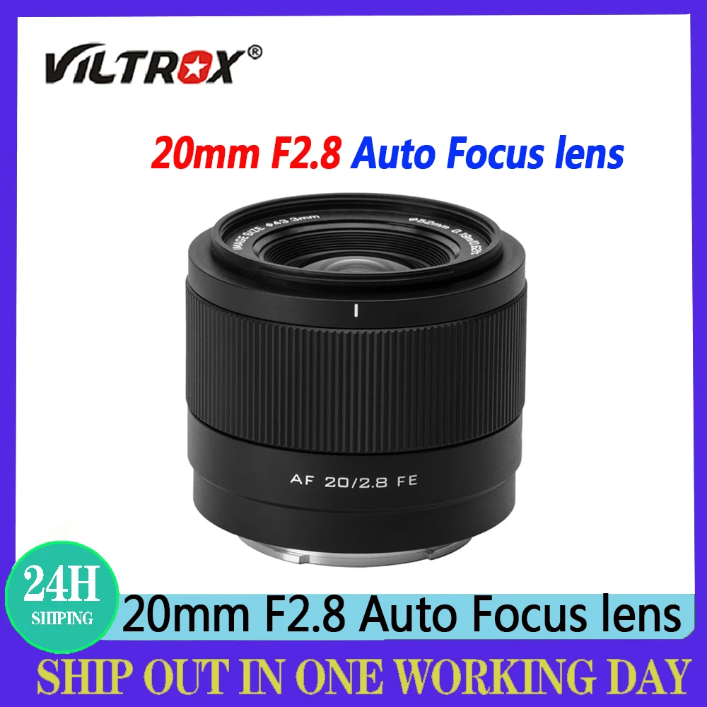 VITLROX 20mm F2.8 SONY Eマウント AF 中古 Amazon.com : VILTROX 20mm f2.8 FE, 20mm f/2.8 e-Mount Full Frame