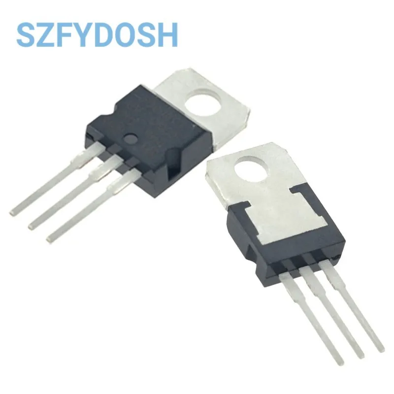 TO-220 트랜지스터 전압 조정기, LM7805, L7805CV, L7806, 7808, 7809, 7812, 7815, 7818/7824, 10 개