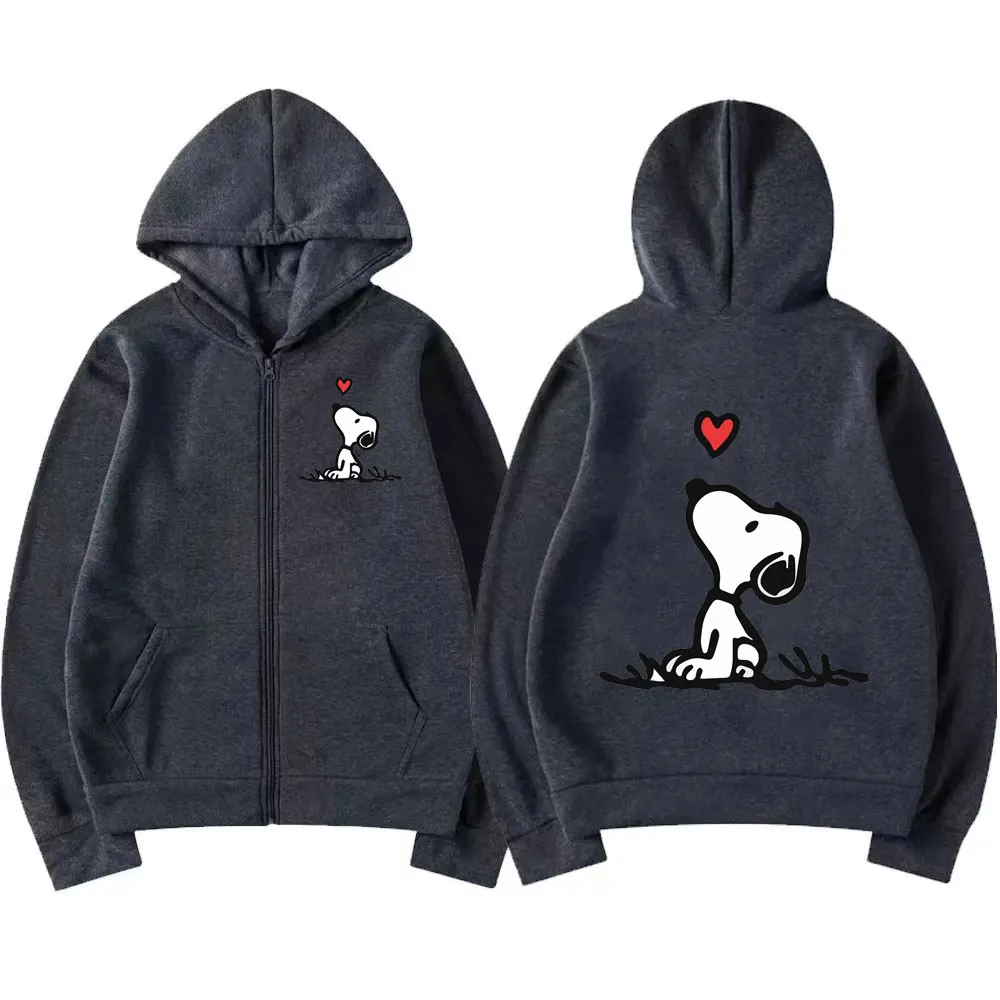 American Eagle Snoopy Shorts|snoopy Zip-up Hoodie - Casual