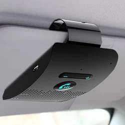 Kit Auto Audio Bluetooth Vivavoce Migliorato con Altoparlante HiFi e Cancellazione del Rumore