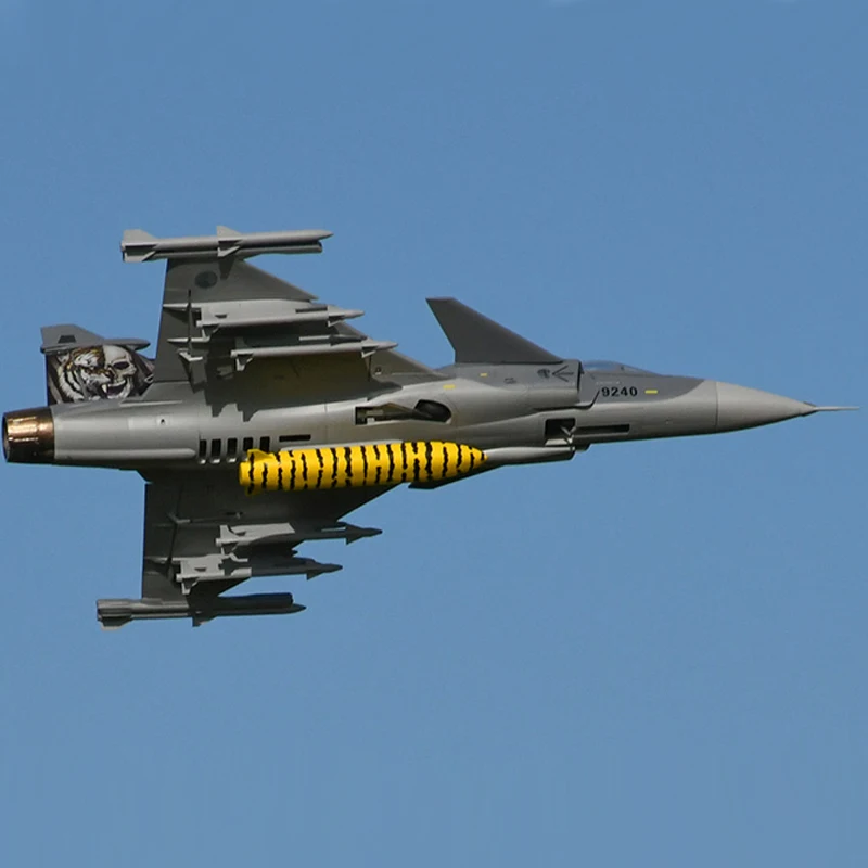 Avion RC Gripen EDF 70mm 6S RTF/PNP - Vol stationnaire, 4 versions