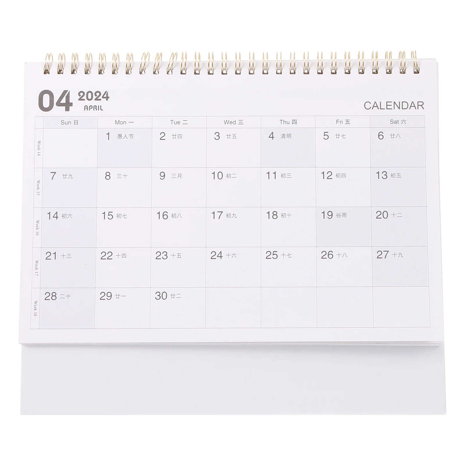 Calendar De Escritorio Daily Use Mini Ornaments Desk Calendars Household Standing 2024 Paper Table Decor Desktop