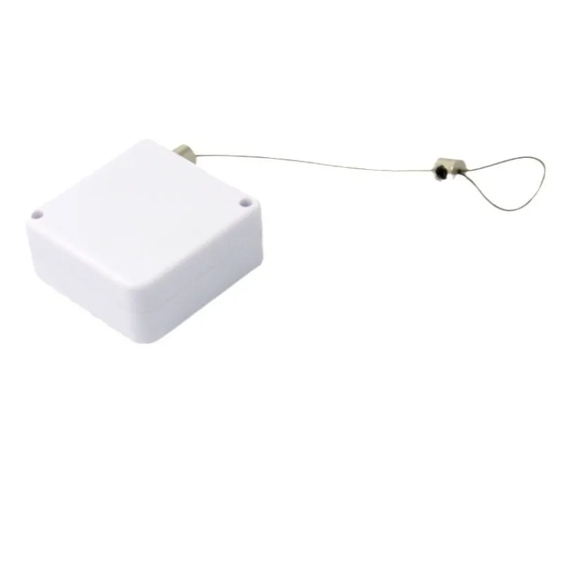 Anti theft pull box Steel Wire Rope Anti Loss Winding Box Supermarket Display Retractable Automatic Winding Rope anti theft winding box