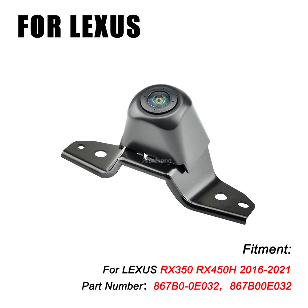 

867B0-0E032 Car Front View Camera Front Image Camera Assembly for LEXUS RX350 RX450H 2016-2021 867B00E032