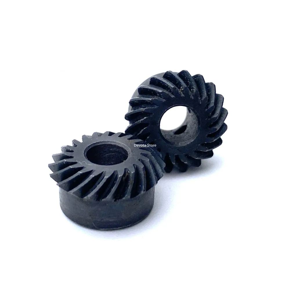 Spiral Bevel Gear 90 Degree Engagement Metal Bevel Gear Stainless Steel/Copper 0.8M 20T 5/6MM