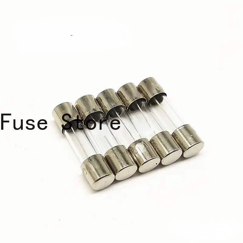 10PCS 0618.630MXP5 * 20 Glass Fuse Tube T630mA L250VP Delayed Slow Fusing