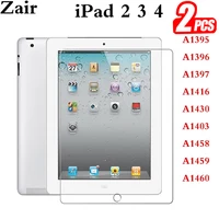 Tempered Film For iPad 2 3 4 9.7'' A1395 A1396 A1397 A1416 A1430 A1403 A1458 A1459 A1460 Full Coverage Screen Protector Glass 1