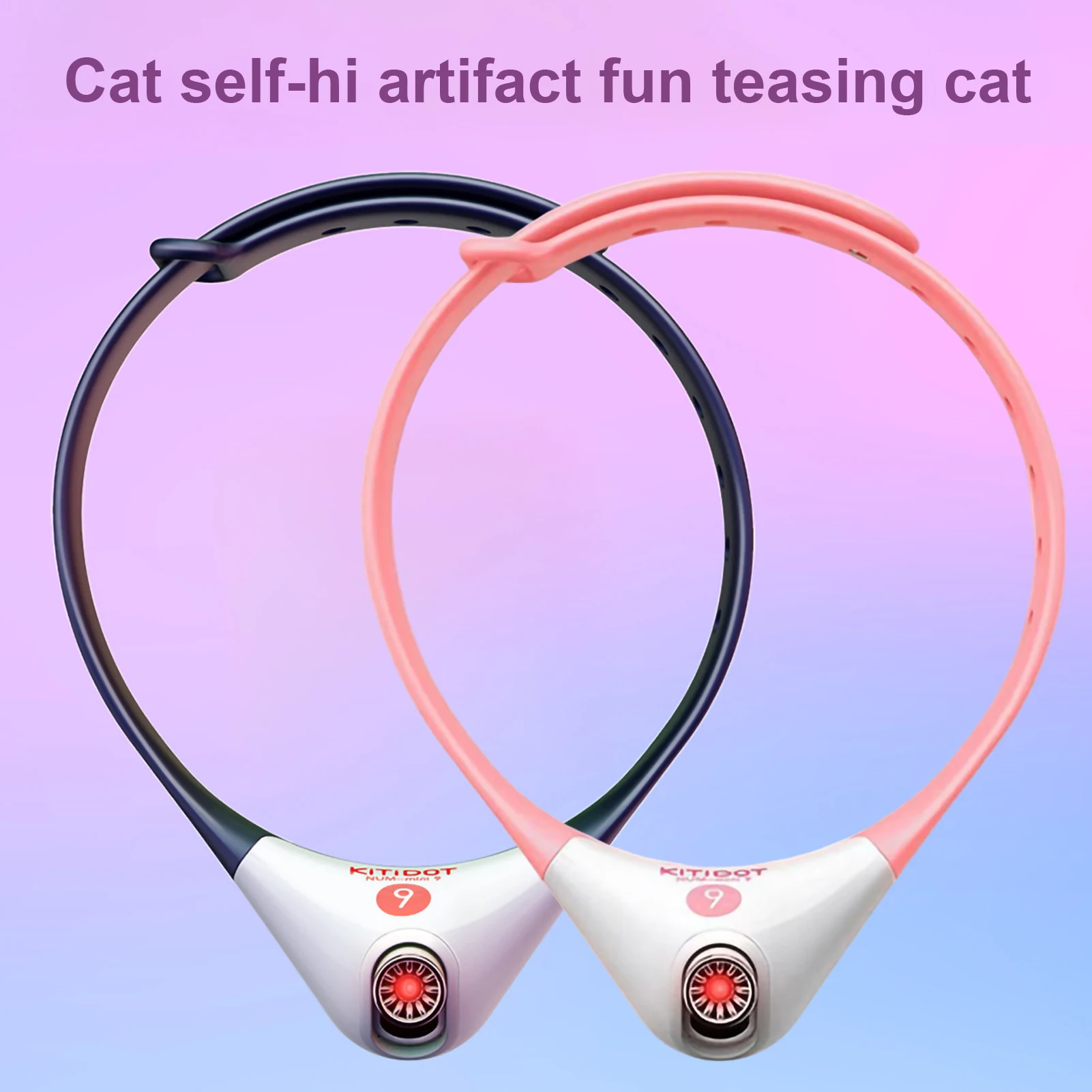 

Pet Smart Cat Laser Collar Cat Toys Electric Smart Amusing Collar for Kitten Interactive Cat Toys Rechargeable Pet Exercise Toys