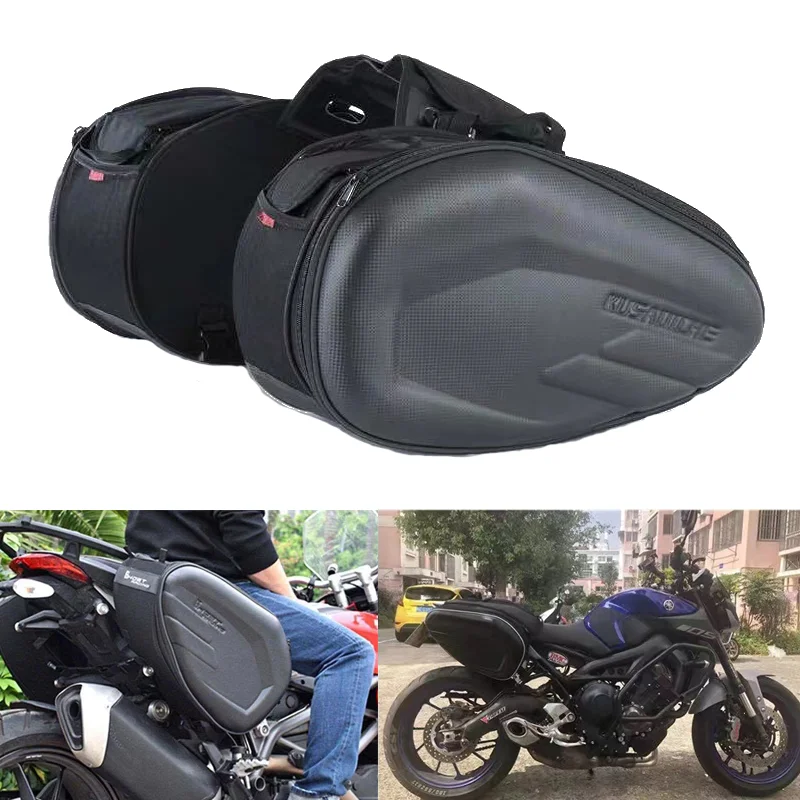 

Waterproof Motorcycle Saddle Bags Racing Moto Side Bag Helmet Travel Bags Suitcase For BMW KAWASAKI YAMAHA Honda Universal