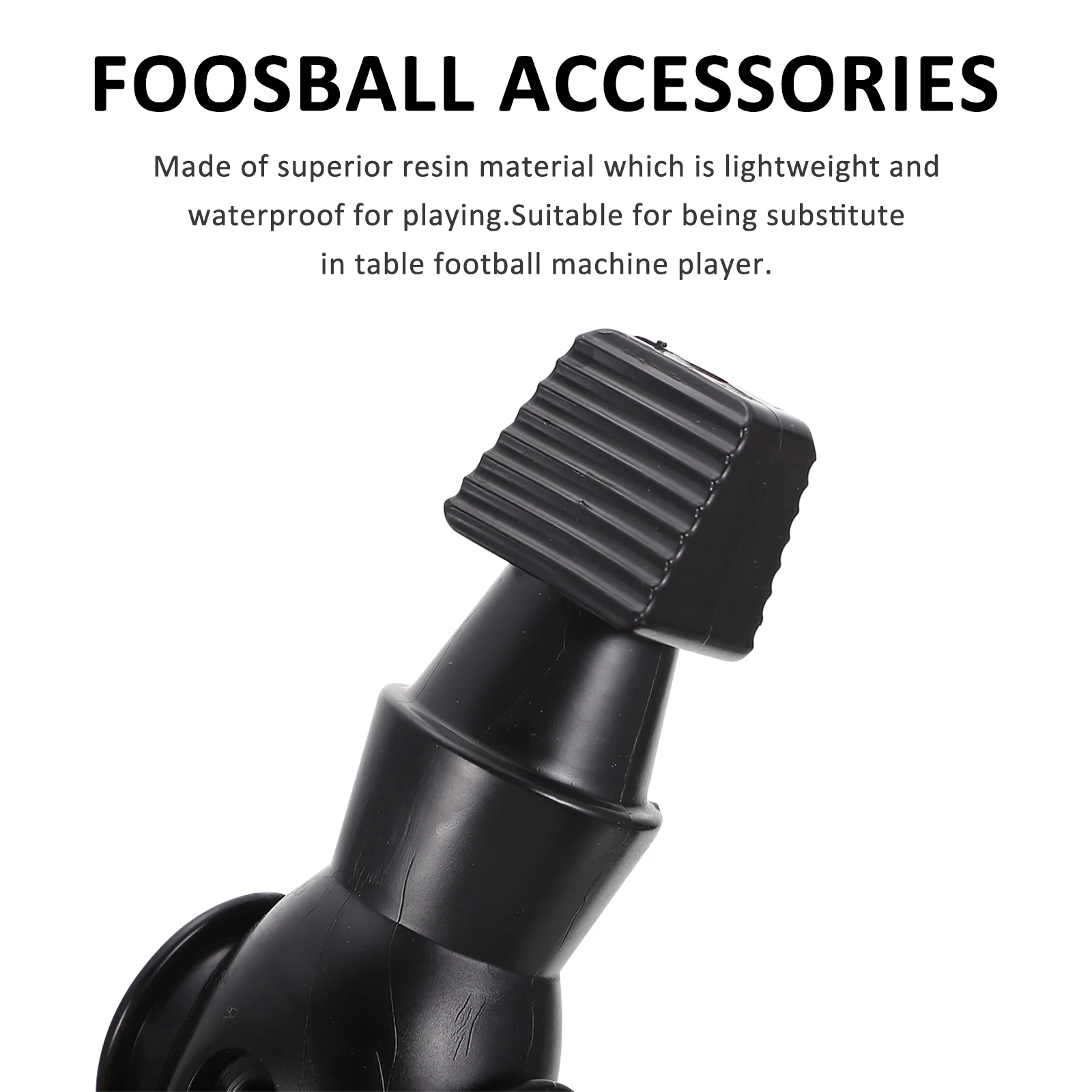 2 Pcs Soccer Player Resin Table Man Dummy Player Replacement Part Foosball Accessories Soccer Figurine Football Table