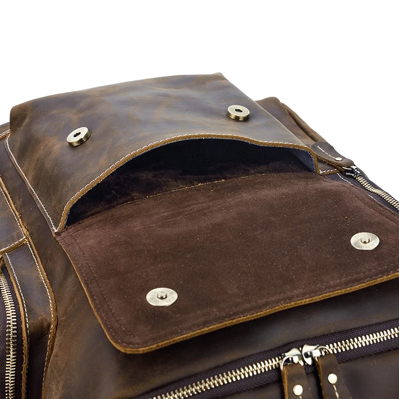Large Premium Leather Backpack