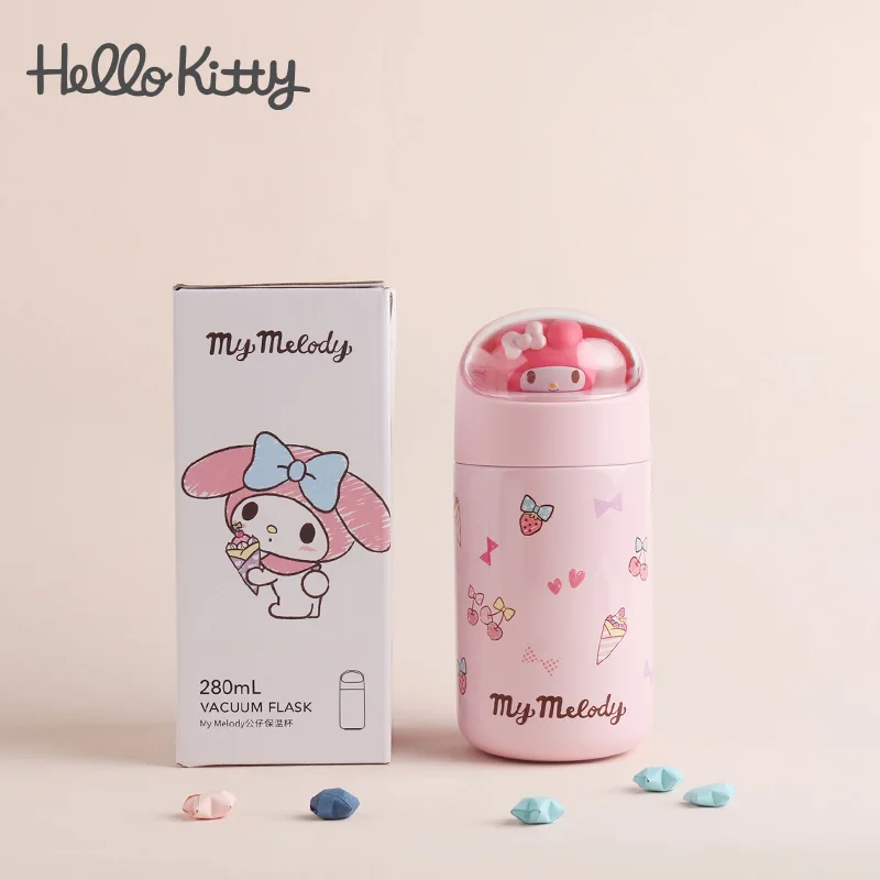 Hello Kitty Cinnamoroll Cute Cartoon Water Bottle - Temu