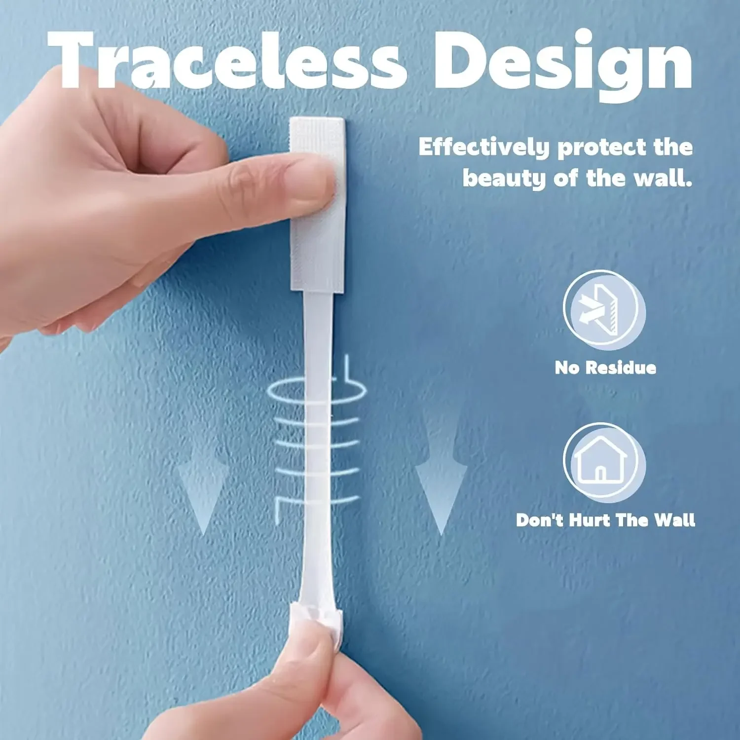 24 Pairs (48 Strips) Large Picture Hanging Strips, Heavy Duty - View #11