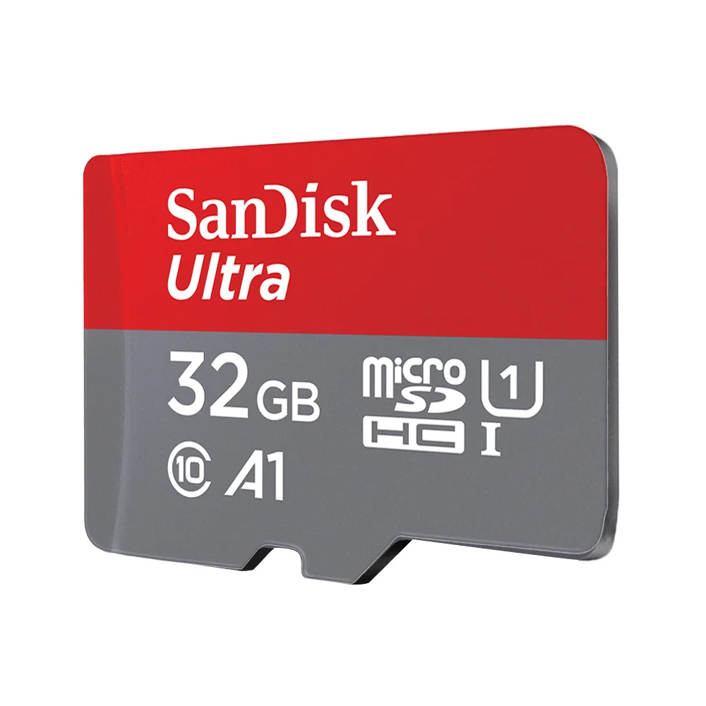 כרטיס זיכרון SanDisk Ultra microSD בנפח 32GB microSDHC 64GB/128GB/256GB/512GB/1TB דירוג A1 microSDXC C10 U1 כרטיס זיכרון פלאש MiniSD