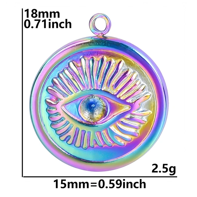 Stainless Steel Pendants Charm Love and Weapons Set 5pcs 33