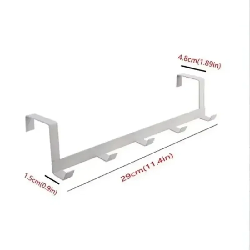 Five-Hook Door Hanger Rack 4