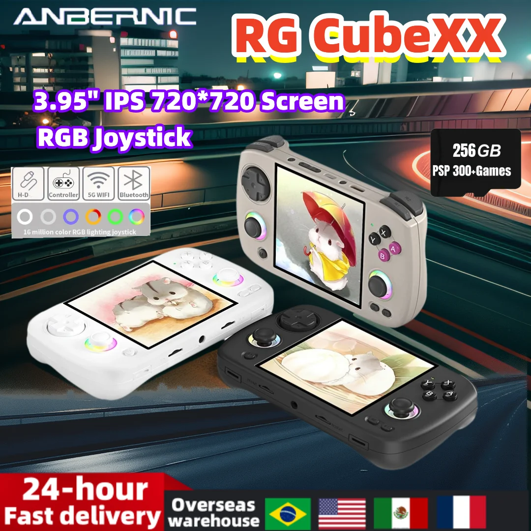 ANBERNIC RG CubeXX Linux Handheld Game Console - WhatGeek