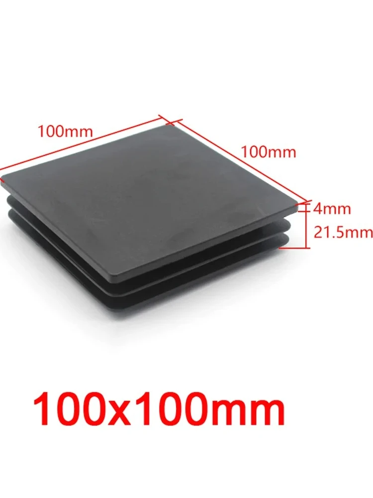 Tappi Terminali Tubi Tappi Terminali Per Tubo Quadrato 40x40mm - 5 Pezzi Grigi | Con Lamelle Per Fissaggio Sicuro Polietilene Uv Resistente