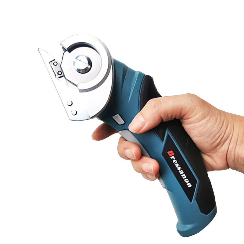 Cordless Electric Scissors For Cloth Carpet Leather, Hand-held Circular Knife Cutting Machine Rechargeable 2