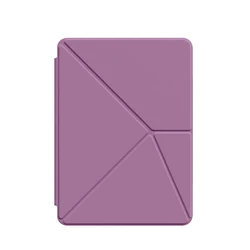 Versatile Magnetic Foldable Tablet Stand Cover for Pro 11 2024 2025 (Sunset Purple)