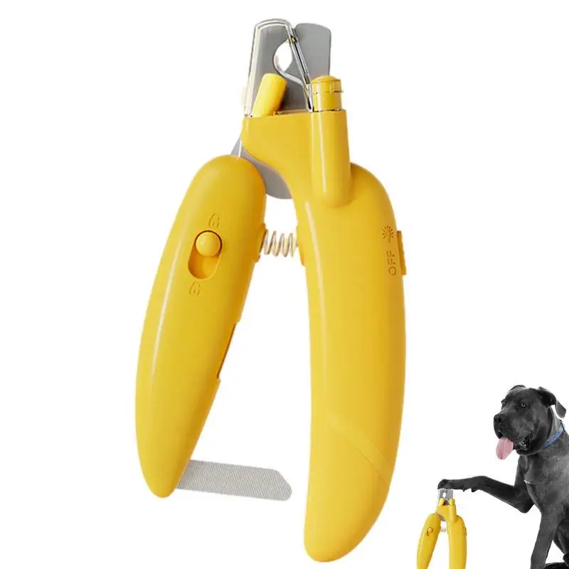 

Pet Nail Clippers With Light Pet Dog Cat Nail Toe Claw Clippers Scissor Professional Clippers Claw Nail Scissors With LED Lights