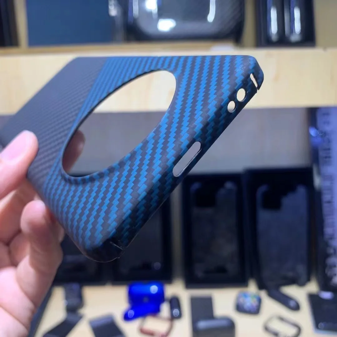 Real Carbon Fiber Phone Case For HUAWEI Honor Magic 4 Pro Aramid fiber Drop-Resistant Ultra-thin magic 4 Hard Protection Cover