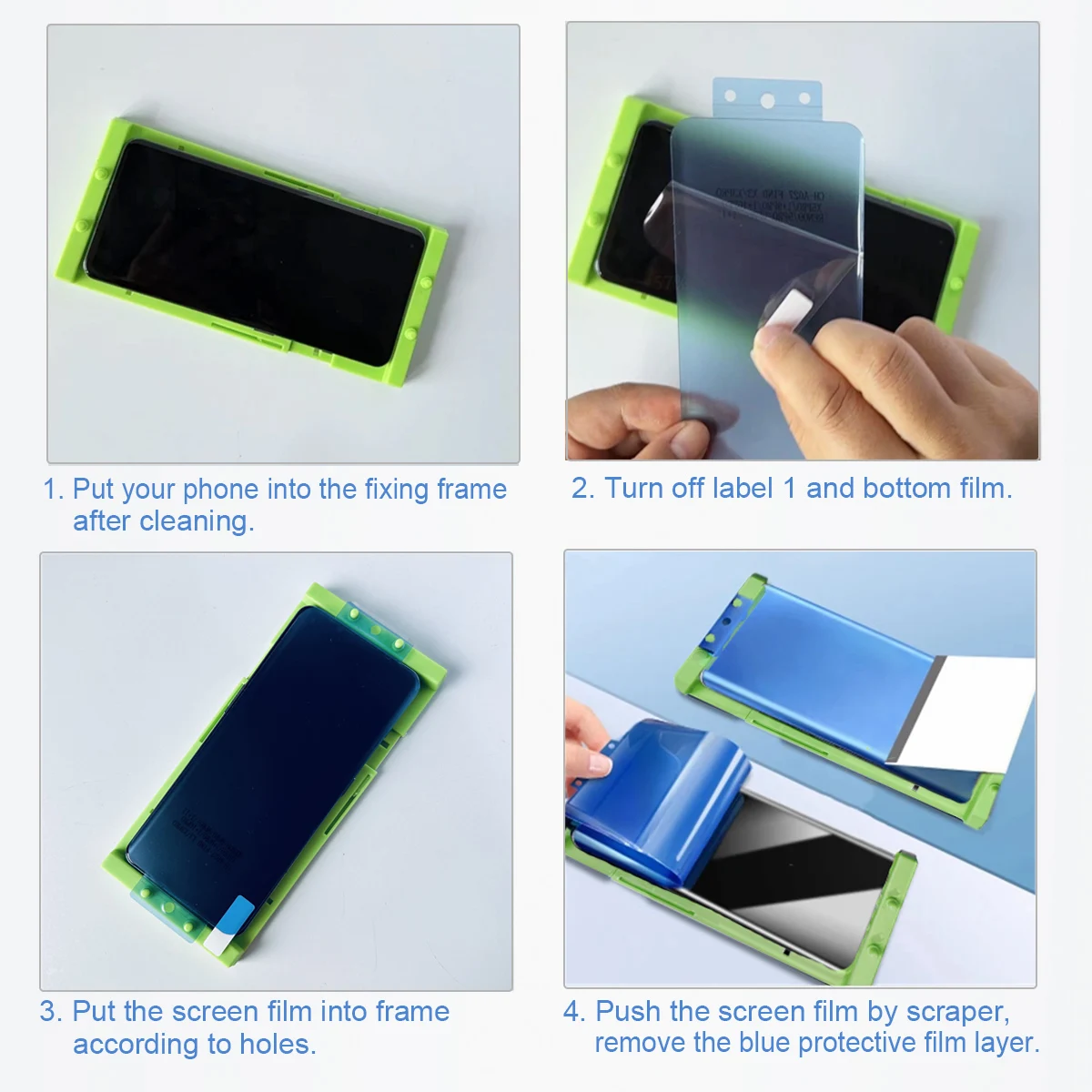 Premium Ceramic Screen Protector Set with Installation Kit - 3 Pieces